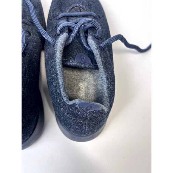 ALLBIRDS Womens W10 0619 NV1 Navy Blue Wool Lightweight Comfort Walking Shoe - Picture 10 of 12